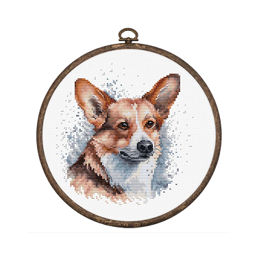 click here to view larger image of Welsh Corgi (counted cross stitch kit)