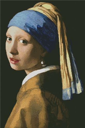 click here to view larger image of Girl with a Pearl Earring 2 (chart)