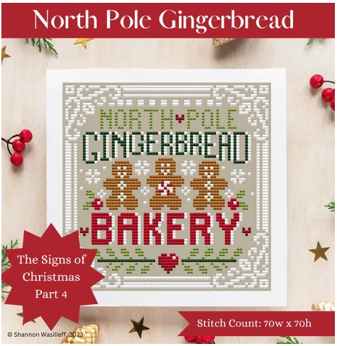 click here to view larger image of North Pole Gingerbread (chart)
