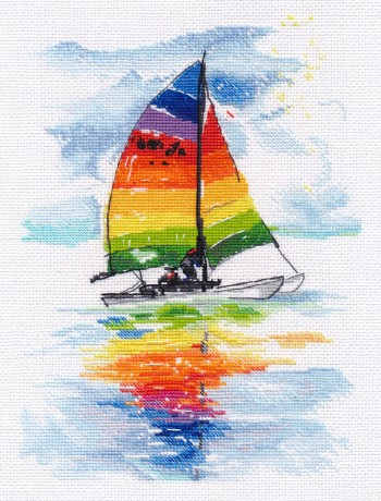 click here to view larger image of Catamaran  (counted cross stitch kit)