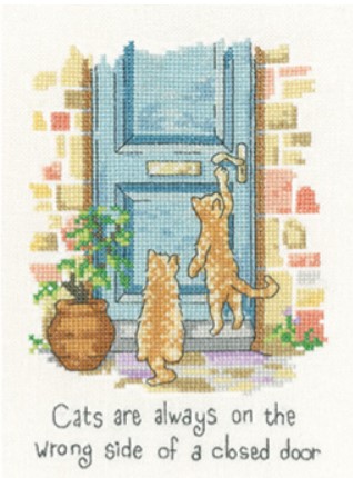 click here to view larger image of Wrong Side, The (counted cross stitch kit)