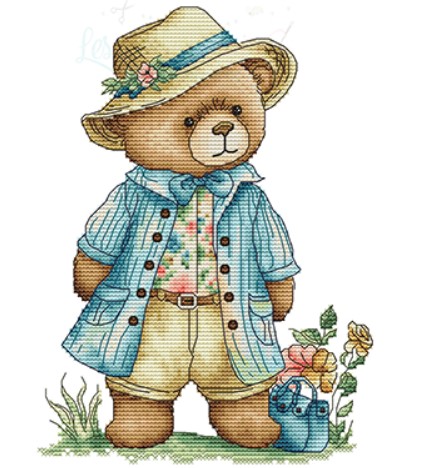 click here to view larger image of Teddy Bear In Visit (chart)