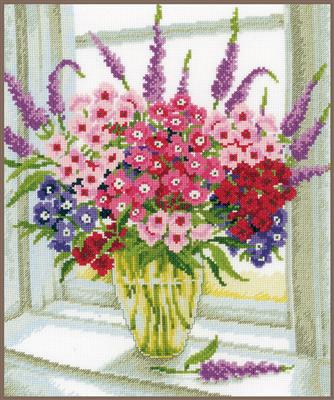 click here to view larger image of Flower Pot - PN-0011785 (counted cross stitch kit)