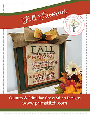 click here to view larger image of Fall Favorites (chart)