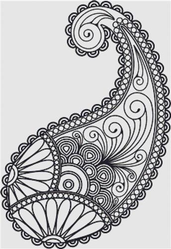 click here to view larger image of Paisley Motif (chart)