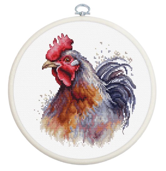 click here to view larger image of Cock, The (counted cross stitch kit)