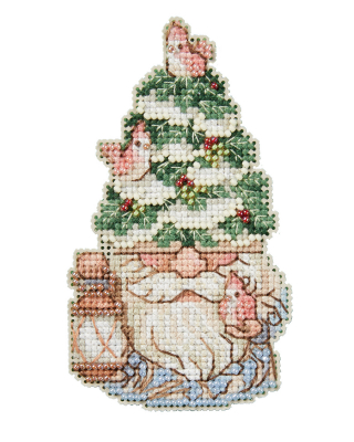 click here to view larger image of Evergreen Gnome 2023 (counted cross stitch kit)