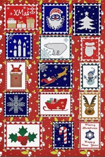 click here to view larger image of Christmas Stamps Collection (chart)