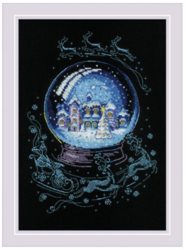 click here to view larger image of Winter Fairy Tale (counted cross stitch kit)