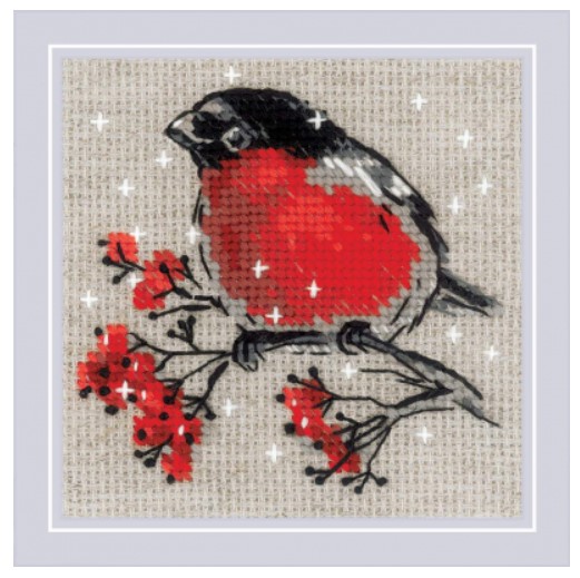 click here to view larger image of Winter Guest (counted cross stitch kit)