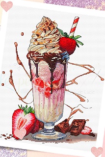click here to view larger image of Strawberry Milkshake (chart)