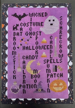 click here to view larger image of Words to Live By - Halloween Edition (chart)