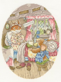 click here to view larger image of Breakfast In Bed (counted cross stitch kit)