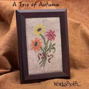click here to view larger image of Trio of Autumn Flowers (chart)