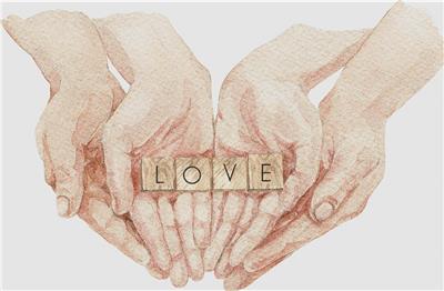 click here to view larger image of Loving Hands (chart)