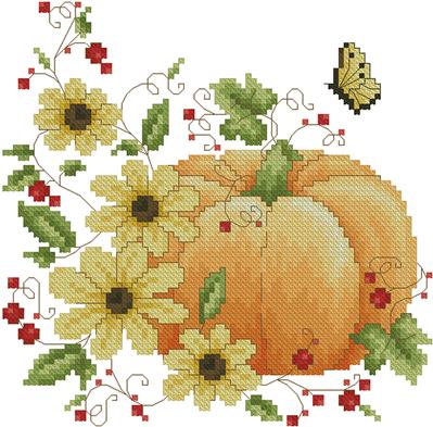 click here to view larger image of Autumn Pumpkin (chart)
