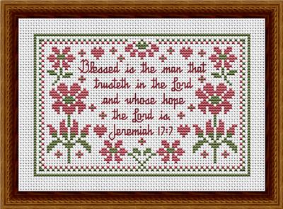 click here to view larger image of Whose Hope The Lord Is - Jeremiah 17 7 (chart)
