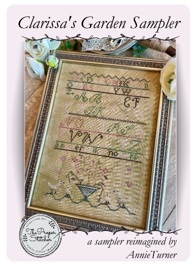 click here to view larger image of Clarissa's Garden Sampler (chart)