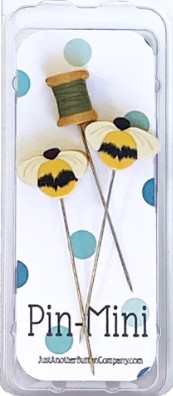 click here to view larger image of Pin Mini - Bee Stitching (pin)