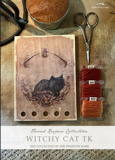 click here to view larger image of Witchy Cat Thread Keep (Storage and Craft Organisers)