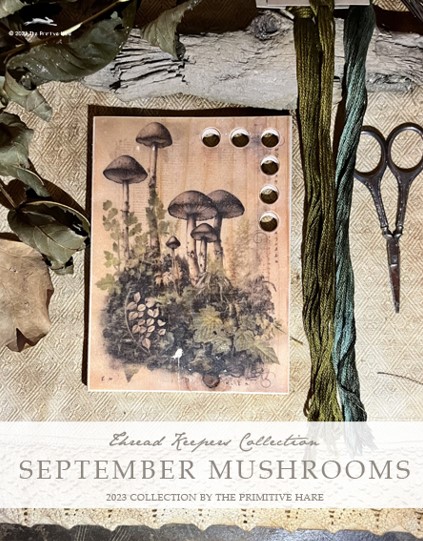 click here to view larger image of September Mushrooms Thread Keep (Storage and Craft Organisers)