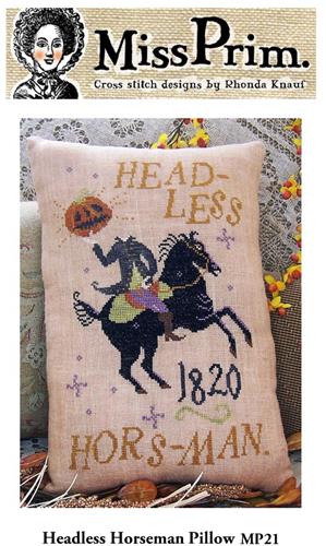 click here to view larger image of Headless Horseman Pillow (chart)