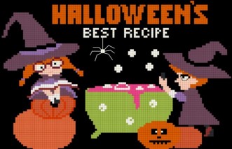 click here to view larger image of Halloweens Best Recipe (chart)