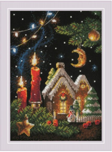 click here to view larger image of Gingerbread Tale (counted cross stitch kit)