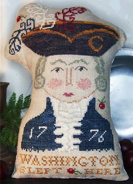 click here to view larger image of George Washington Pillow (chart)