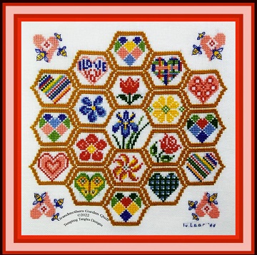 click here to view larger image of Grandmothers Garden Quilt (chart)