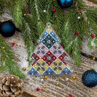 click here to view larger image of Bead Embroidery Kit/Plastic - FLPL-035 (bead kit)