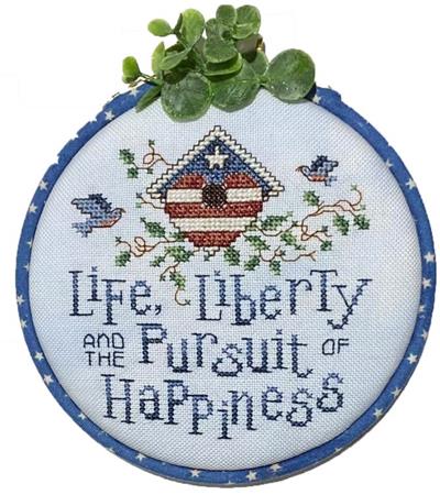 click here to view larger image of Life and Liberty - Sue Hillis (chart)