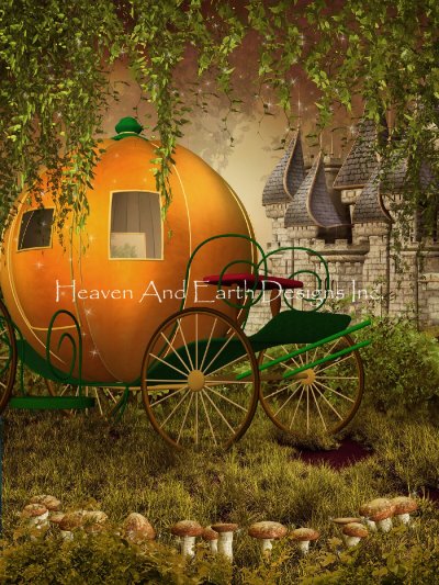 click here to view larger image of Fairytale Carriage and Castle - Solo Collection (chart)