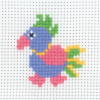 click here to view larger image of Parrott (counted cross stitch kit)