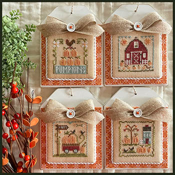 click here to view larger image of Cross Stitch Petites - Pumpkin Farm Petites (chart)