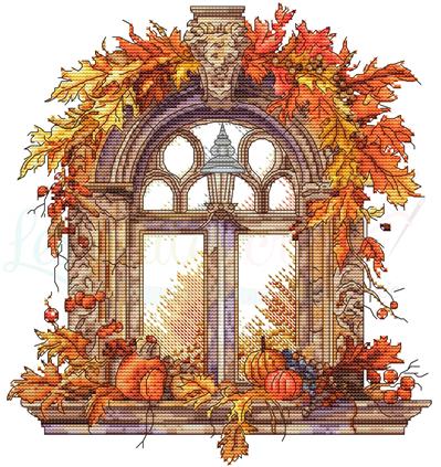 click here to view larger image of Autumn Window (chart)
