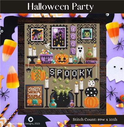 click here to view larger image of Halloween Party (chart)