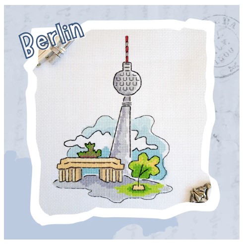 click here to view larger image of Landmarks - Berlin (chart)