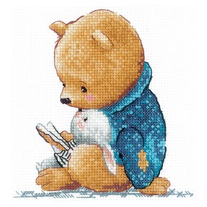 click here to view larger image of Bedtime Story (counted cross stitch kit)