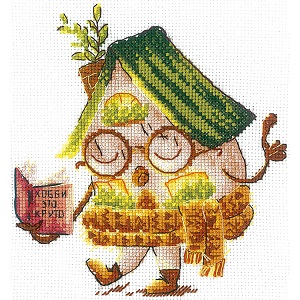 click here to view larger image of House Reader (counted cross stitch kit)