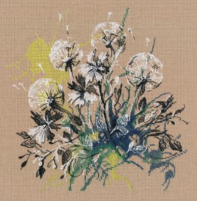 click here to view larger image of Dandelions  (counted cross stitch kit)