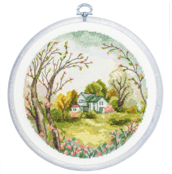 click here to view larger image of Spring, The (counted cross stitch kit)