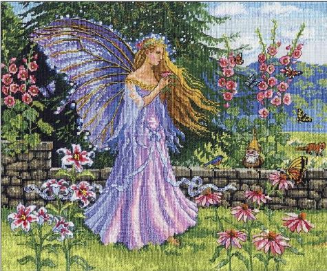 click here to view larger image of Summer Fairy (counted cross stitch kit)