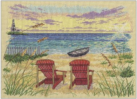 click here to view larger image of Outer Banks (counted cross stitch kit)