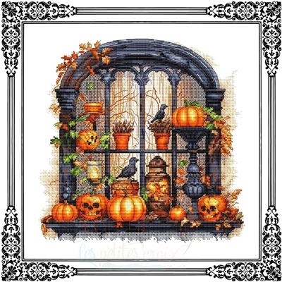 click here to view larger image of Halloween Window (chart)