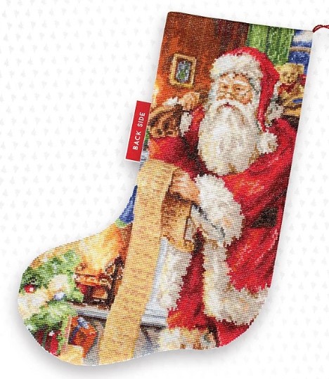 click here to view larger image of Christmas Stocking SPM1232 (counted cross stitch kit)