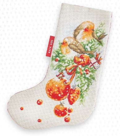click here to view larger image of Christmas Stocking SPM1229 (counted cross stitch kit)