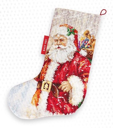 click here to view larger image of Christmas Stocking SPM1230 (counted cross stitch kit)