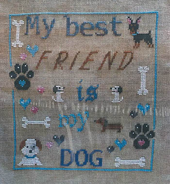 click here to view larger image of My Best Friend Is My Dog (chart)