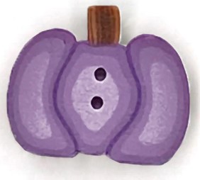 click here to view larger image of Button - Tiny Purple Pumpkin (buttons)